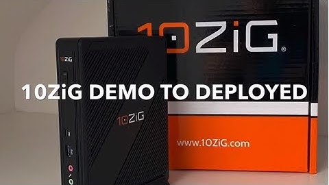 10ZiG Demo to Deployed By Stephen Hackers