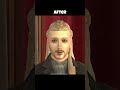 Caleb Vatore Got a Dark Romance Makeover 🩸✨ #sims4cas  #sims4shorts
