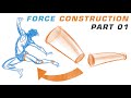 Figure Construction Drawing Using Force Part 1