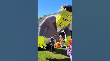 Thumbnail of Giant 20 foot Monster Halloween Inflatable