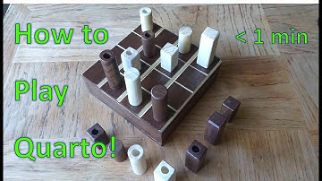 How to Play Quarto