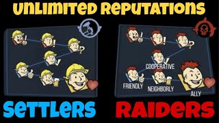 Fallout 76 Unlimited reputation (MAX REP)