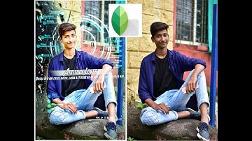 Snapseed Unique Futuristic Editing Tutorial | Best Color Effect Editing In Mobile | mr star