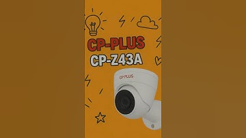 Best Wi-Fi Security Camera 2025 🔒 | CP Plus CP-Z43A Review in 60 Sec