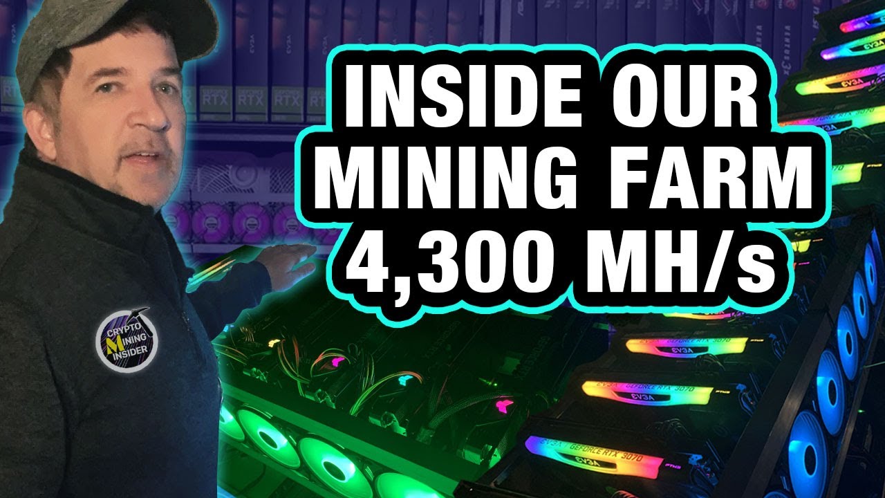 Tour of Our Crypto Mining Farm | December 2021 | Heating our Home | 4,300  MH/s Ethereum | RVN | CFX