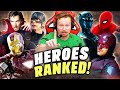 ALL MCU HEROES RANKED From Worst To Best!!