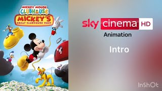 Mickey Great Clubhouse Hunt - Sky Cinema Animation Intro