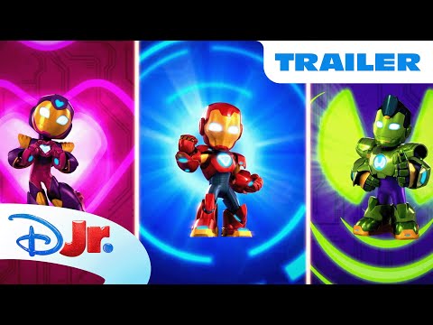 Marvel&#039;s Iron Man and his Awesome Friends Trailer ⭐️ | NEW SHOW | @disneyjr