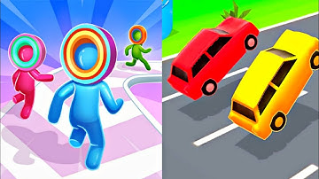 Layer man run Vs Giant run gameplay, New top Satisfying ASMR walkthrough video game, Android game