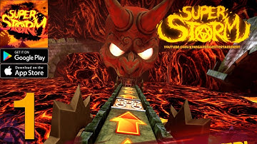 SUPER STORM: Parkour Action Game Gameplay Walkthrough Android,ios part 1