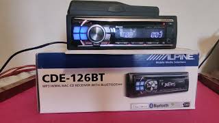 Alpine CDE126BT