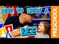 Drawing A Bee With My 2-Year-Old - Preschool