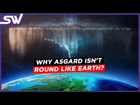 Why Asgard is Flat and Not Round Like Other Planets?