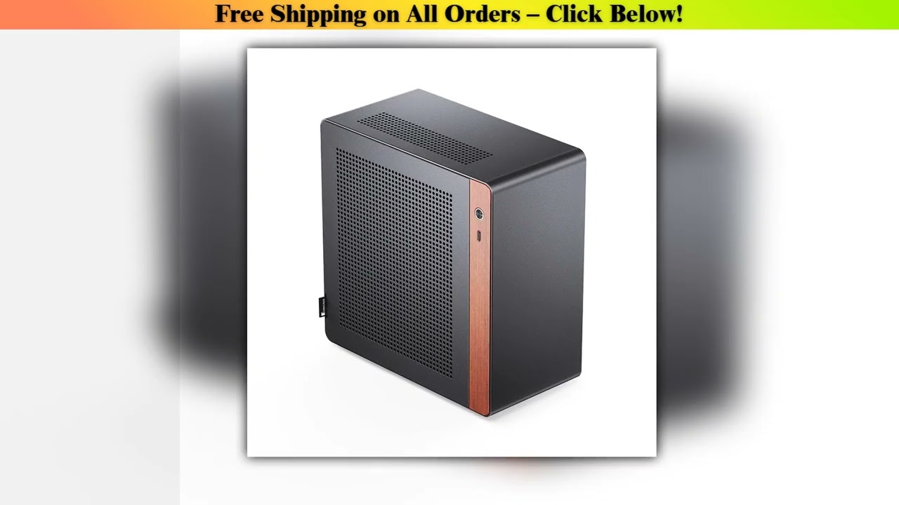 JONSBO NV10 Chassis ITX MINI Full Aluminum  Support 1U FLEX Power Supply Standing or Lying