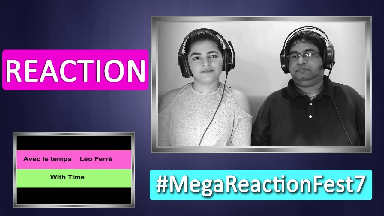 LÉO FERRÉ Avec Le Temps REACTION