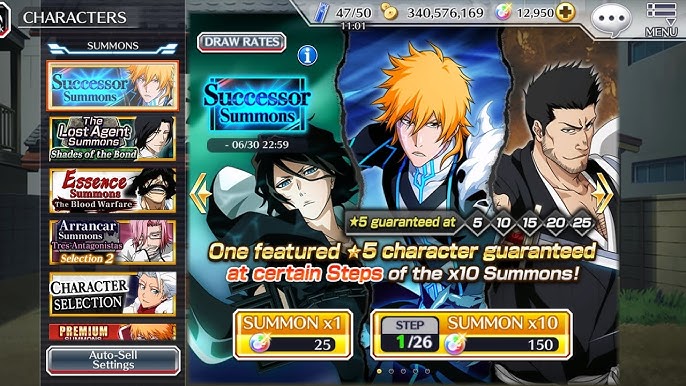 TYBW 11 Summons (BBS Simulator) This is kinda Scary. Bleach