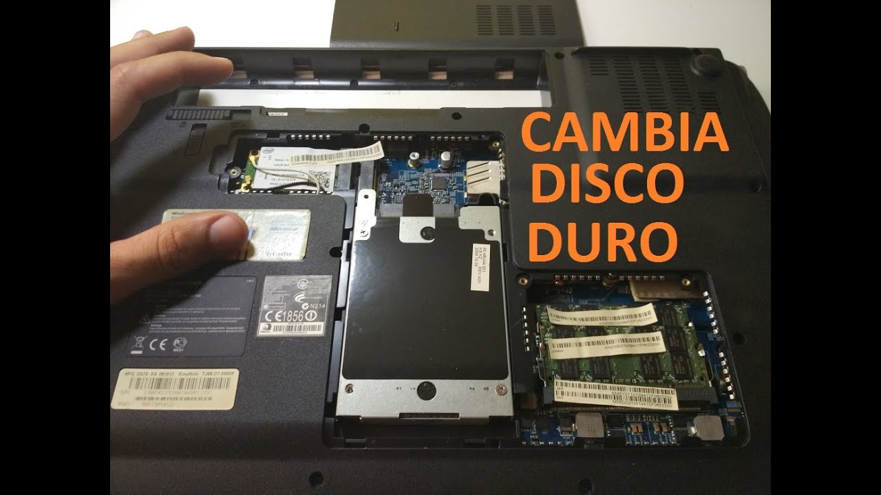 Cambiar Disco duro de un Portatil (Laptop) por SSD -