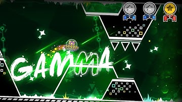 "Gamma" by Optical & Stamina [All Coins] | Geometry Dash 2.1