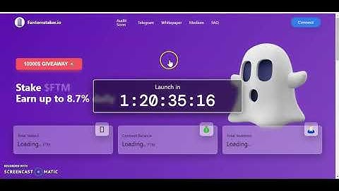 Fantom Staker / Earn up to 8.7% Daily - LAUNCHING IN 44 HOURS