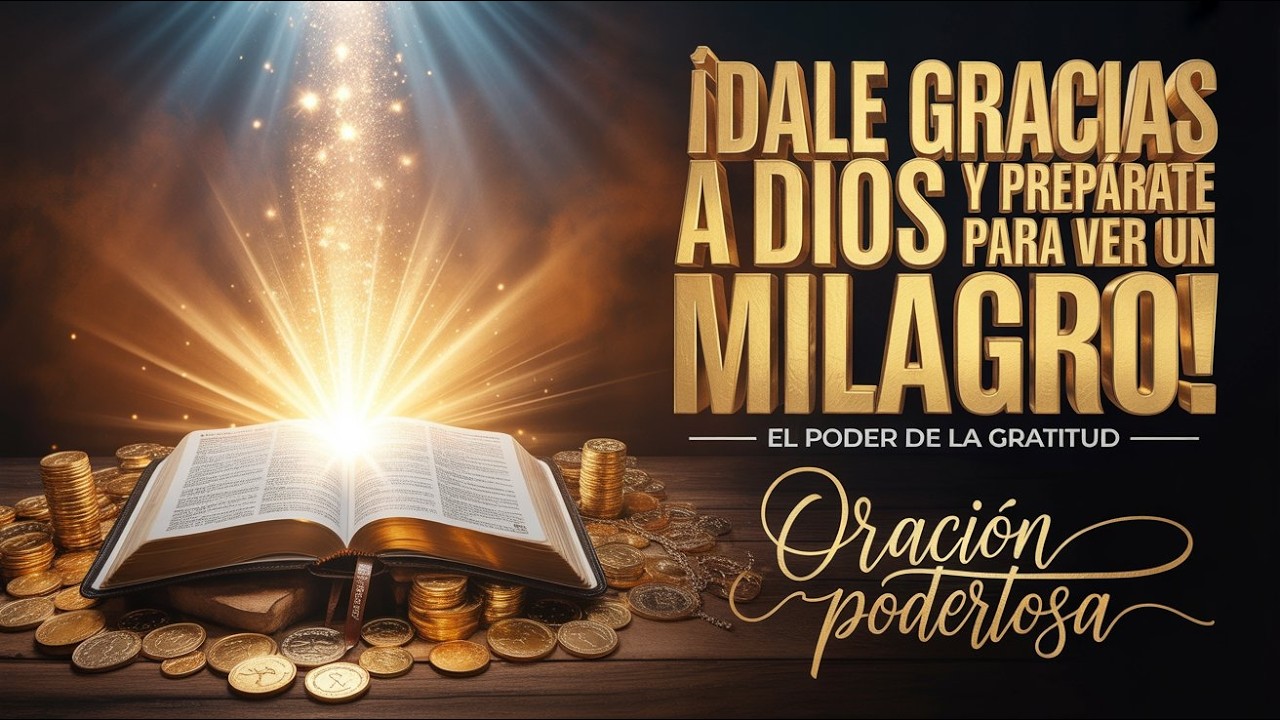 ¡La Gratitud Abre Puertas de Milagros! Oración Matinal de Bendición