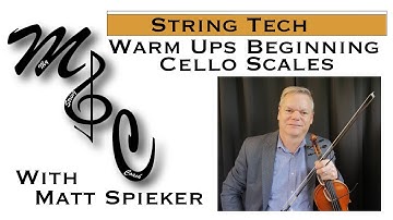 Beginning Warm Ups Scales for Cello