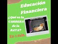 👩‍🎓 🏃¿Qué es la CARRERA de la RATA? 🏃🐀 Curso Educación Financiera