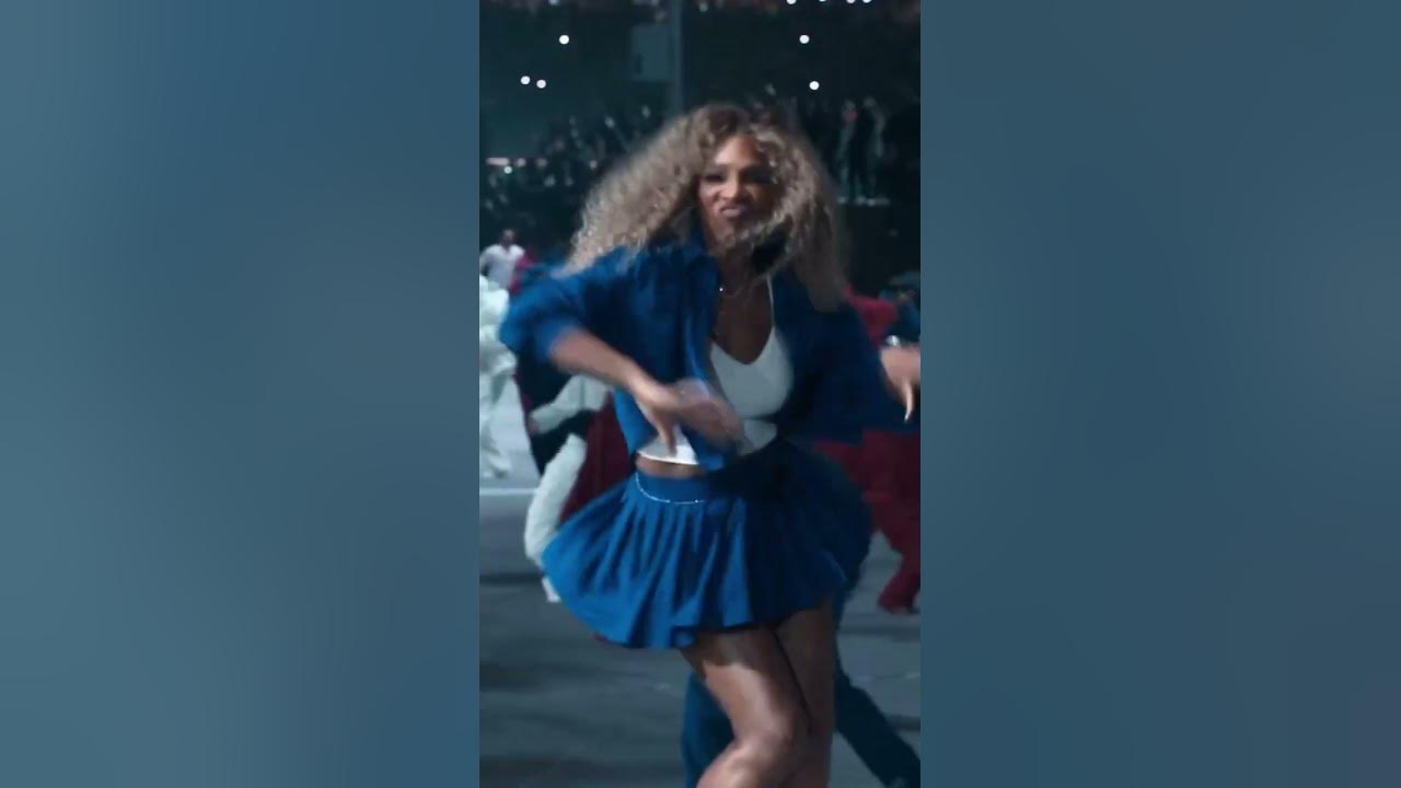 Kendrick Lamar invited Serena Williams to dance on "Not Like Us" at Superbowl LIX 2025 #shorts