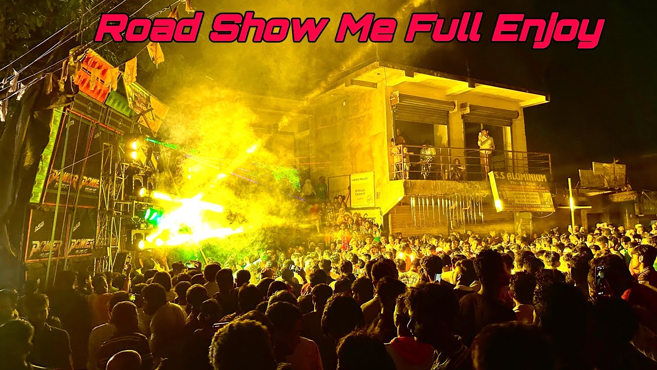 Power Music💥কশবাগোলাতে কম্পিটিশনের আগে হাজার হাজার মানুষকে একসাথে কিভাবে নাচাচ্ছে দেখুন॥