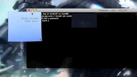 How To Change your OpenSSH Password (On a Mac: Terminal)