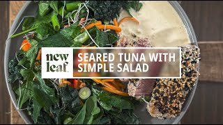 Seared Tuna with Simple Salad by New Leaf Table 26 views 2 months ago 12 minutes, 52 seconds