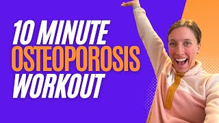 Entrenamiento de 10 minutos para tener huesos más fuertes con osteoporosis dirigido por un fisiot...