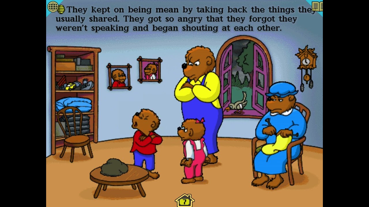 Wanderful Interactive Storybooks - The Berenstain Bears Get in a Fight