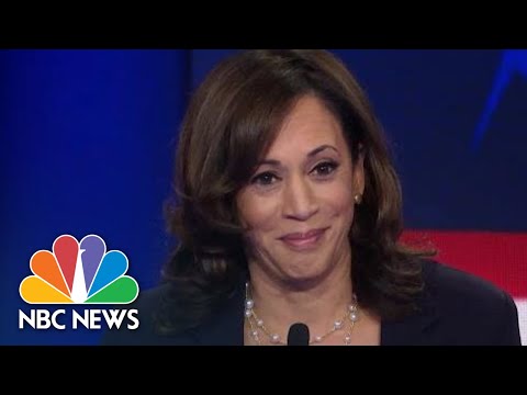 Kamala Harris Confronts Joe Biden In Tense Exchange On Race Relations | NBC News
