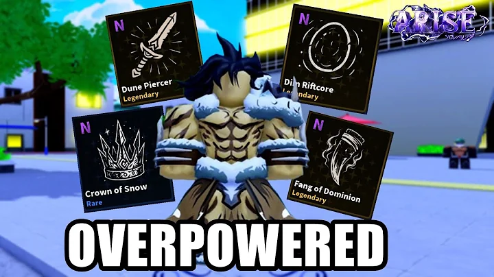How To Get The Most OVERPOWERED RELICS In Roblox Arise Crossover
