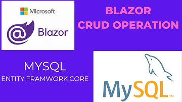 Blazor MySQL CRUD -easy way