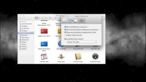 how to show or hide file extensions on mac. By Johnathan Mark Smith