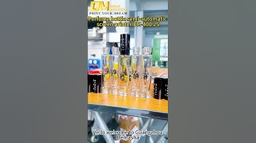Perfume Bottle Semi-Automatic Screen Printing Machine | DM400-2S