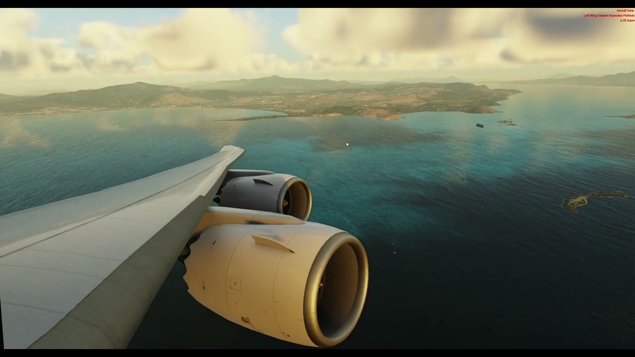 PREPAR3D P3D TURKISH CARGO PMDG 747-8, LGAV ATHENS TAKEOFF & LANDING TEST FLIGHT (ILS APPROACH)