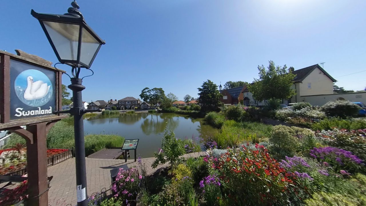 Swanland village pond August 2020 YouTube