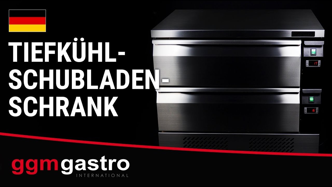 New Update Tiefkühl-Schubladenschrank mit 2 Schubladen - GGM Gastro