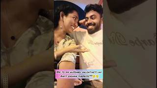 valentine's day surprise ചോദിച്ചപ്പോൾ😆 #bahrain #love #kavyapradeesh