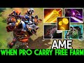 AME [Alchemist] When Pro Carry Free Farming 100% Unstoppable Dota 2