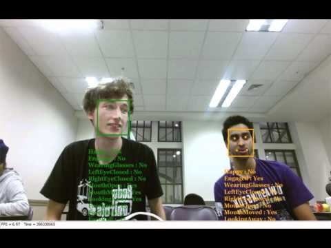 driver face detection - DubHacks 2015