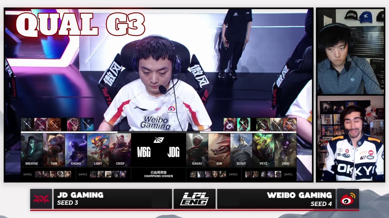 JDG vs WBG - Game 3 | LPL Worlds 2025 Regional Qualifier | Weibo Gaming vs JD Gaming G3 full