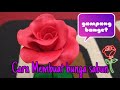 Cara membuat bunga sabun |DIY bunga mawar dari clay sabun