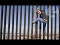 Palestinian artist at Mexico/US border: 'Can I jump?' | Crossing the line