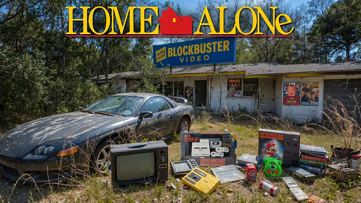 The Abandoned HOME ALONE House - 90s Time Capsule Full of Video Games,VHS and Retro Nostalgia