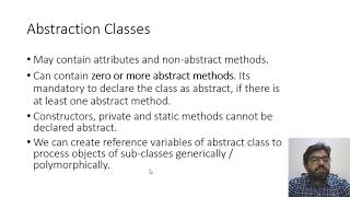 Lec19.3 - Abstract Methods, Abstract Class, Final Classes and Methods