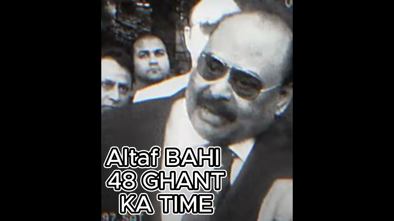 ⁣ALTAF BAHI WALE ZINDaBAD(BAND KARO KARACHI