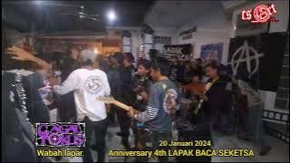 Anniversary 4th LAPAK BACA SEKETSA. GAGAL FOKUS _ WABAH LAPAR (live)